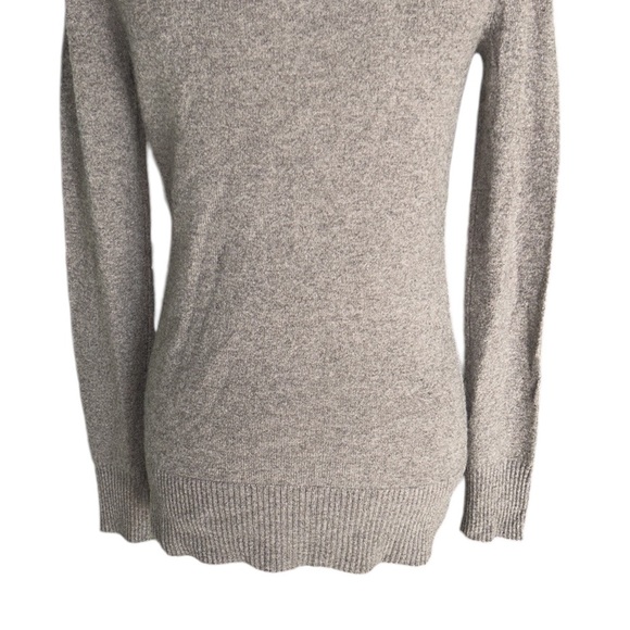 NWT Hayden x Vertical Design 100% 2-Ply Cashmere Sweater in Heather Rye - S - Picture 7 of 10